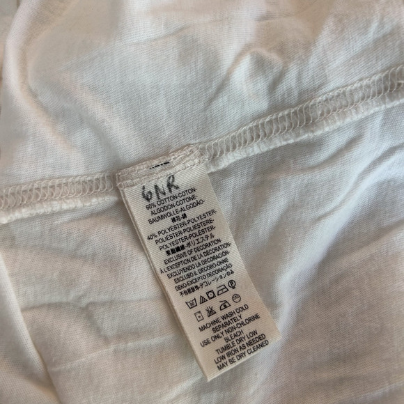 We the Free People‎ Small Women's Cream Boho Babydoll Off Shoulder Top Shirt (5) - Picture 10 of 10